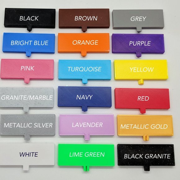 Blue Real Estate Hanging Card Holder-Display - Picture 5 of 5